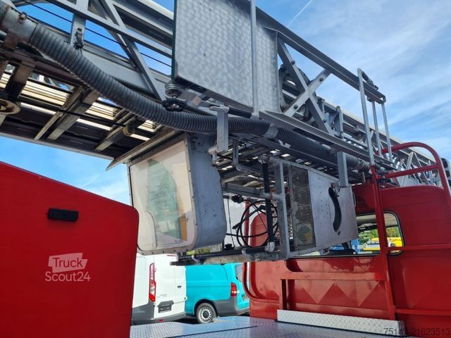 Truck-mounted work platform MERCEDES-BENZ LF 1313 (1113) Drehleiter METZ Korb Oldtimer H