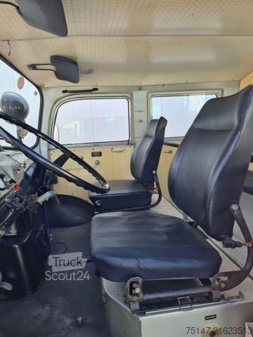 Truck-mounted work platform MERCEDES-BENZ LF 1313 (1113) Drehleiter METZ Korb Oldtimer H