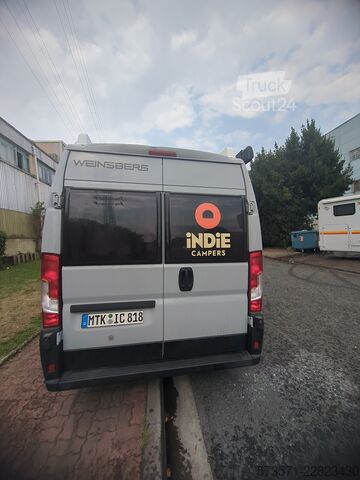 кемпер Fiat Ducato Weinsberg Carabus 2023 | Manual | Techo elevable