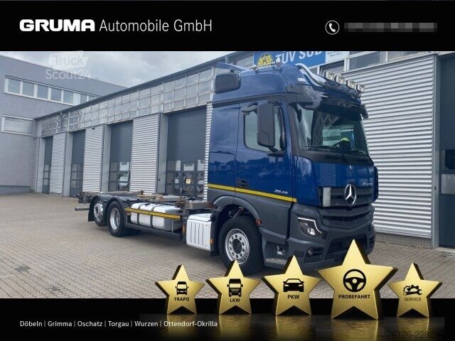 Φορτηγό εναλλασσόμενου αμαξώματος Mercedes-Benz Actros 2545L 6x2 Öl-Retarder/BigSpace/2xAHK