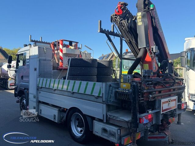 Plataforma de carga MAN TGM 13.290 4x4, Palfinger PK12502, Hoogwerkerbak