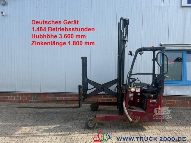 Gabelstapler Moffett Mitnahmestapler M4 20.1 Duplex Mast 3.66 m 2.0t.