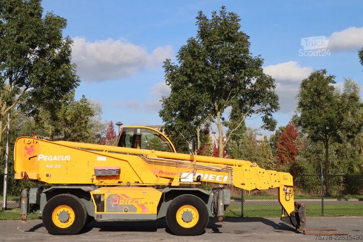 Rotační teleskopický manipulátor Dieci PEGASUS 40.25 | FORKS | BUCKET | WINCH | BASKET