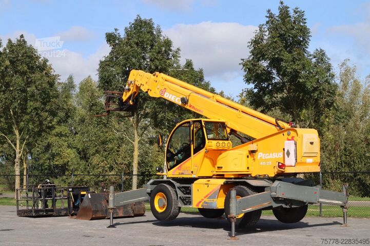 Teleskopický nakladač Dieci PEGASUS 40.25 | FORKS | BUCKET | WINCH | BASKET