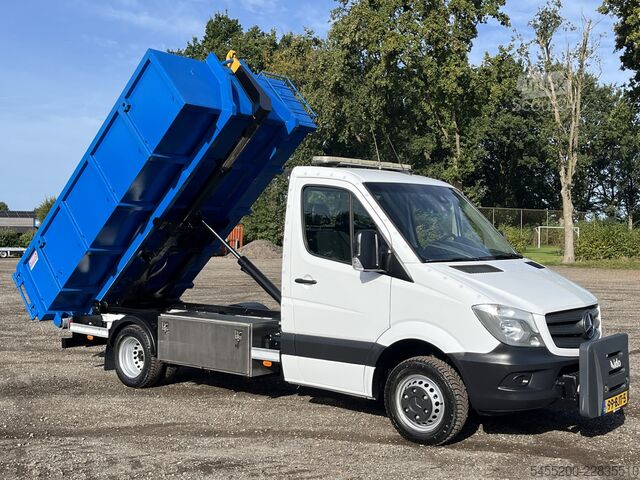 Sklápěč Mercedes-Benz Sprinter 514 CDI 366 Haakarm Container Airco Cr...