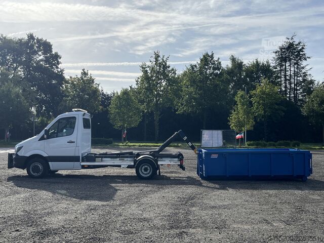 Sklápěč Mercedes-Benz Sprinter 514 CDI 366 Haakarm Container Airco Cr...