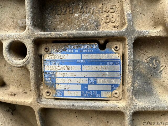Vaihteisto ZF versnellingsbak 12AS2131 TD 15.86-1.00