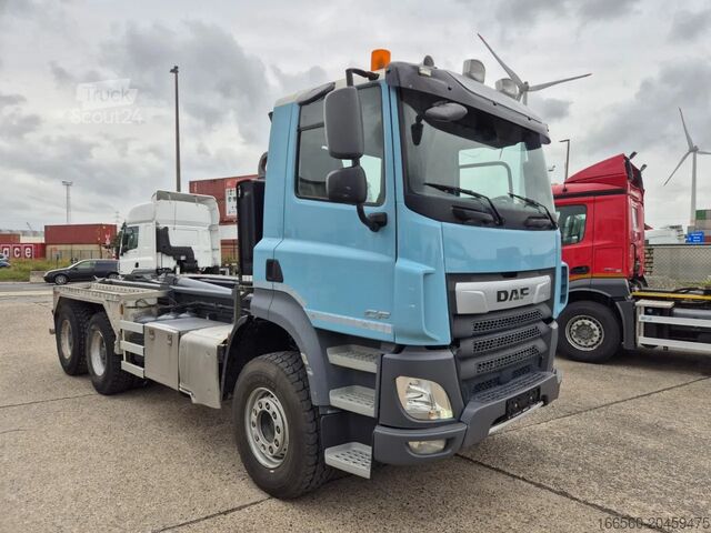 Containertransport (haakarmsysteem) DAF CF 480 FAT