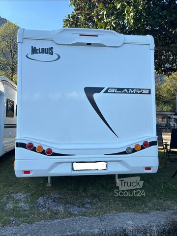 Overcab camper with transverse bed Mc Louis Glamys 226