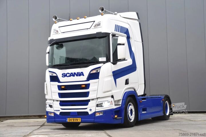 Standaard-SZM Scania R520 V8 NGS 4x2 - SCR ONLY - NEW TACHO - RETARD...