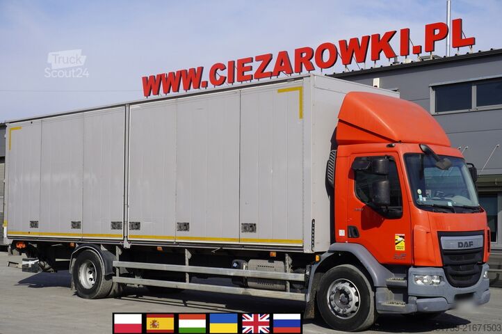 Doos DAF LF 19.320 / 22 EPAL box / 130 tho. km