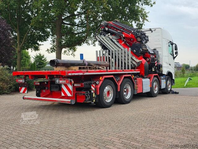 Kranbil Volvo FH540 8x2 KRAANWAGEN FASSI 1450 TECHNO (145TM) ...