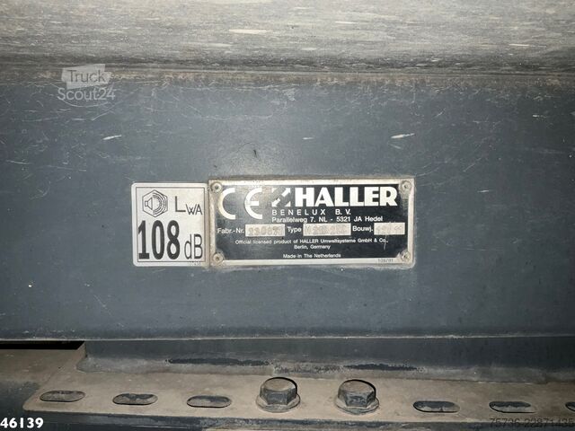 مركبة جمع النفايات DAF FAG 75 CF 250 Haller 21m³