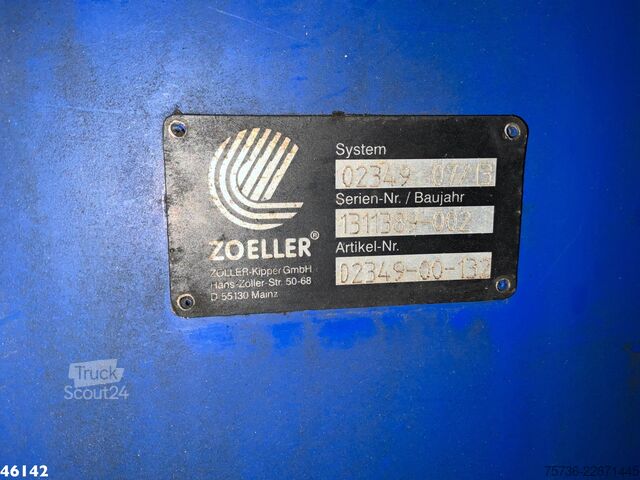 Vuilniswagen DAF FAG 75 CF 250 Zoeller 20m³
