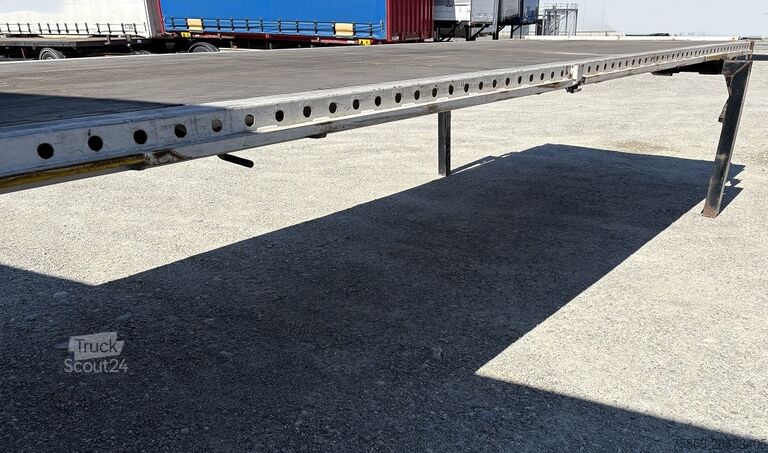 Wechselbrücke mit Pritsche Krone Plattform 7,82m Multilockaußenrahmen