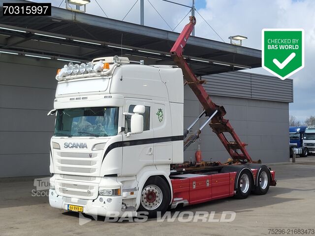 Hakenarmsystem Scania R580 R 6X2 NL-Truck HIAB XR21SL56 Manual ACC Fu...