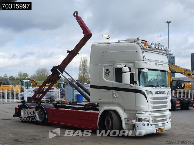 Hakenarmsystem Scania R580 R 6X2 NL-Truck HIAB XR21SL56 Manual ACC Fu...