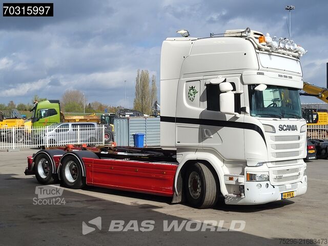 Hakenarmsystem Scania R580 R 6X2 NL-Truck HIAB XR21SL56 Manual ACC Fu...