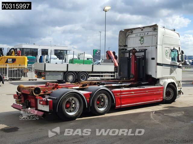 Hakenarmsystem Scania R580 R 6X2 NL-Truck HIAB XR21SL56 Manual ACC Fu...