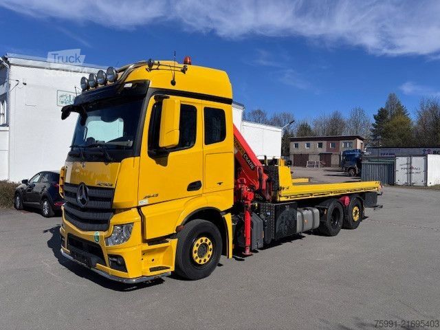 Vehicul de tractare MERCEDES-BENZ Actros 4 Abschleppwagen mit Kran