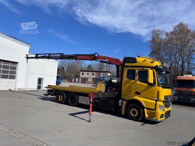 Vehicul de tractare MERCEDES-BENZ Actros 4 Abschleppwagen mit Kran