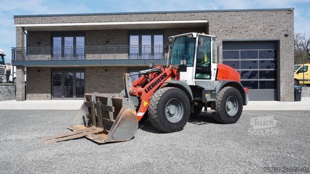 Carregadora de rodas LIEBHERR L514 Radlader Gabel Schaufel