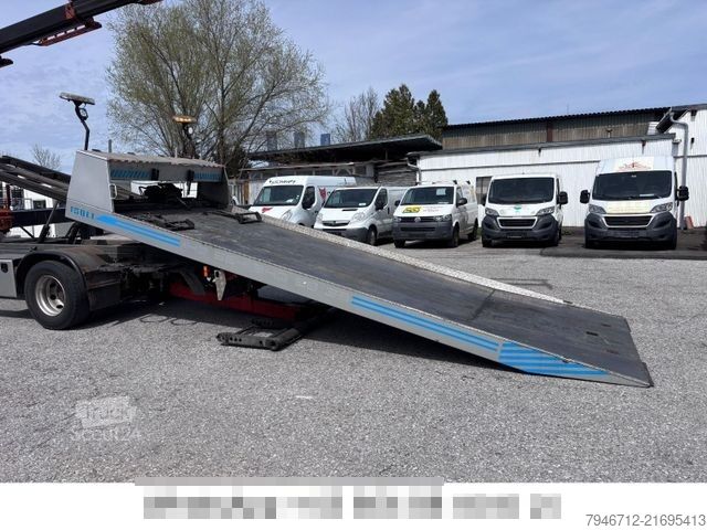 Abschleppwagen VOLVO FL 280 Abschlepp+Kran Schiebeplateau-Seilwinde