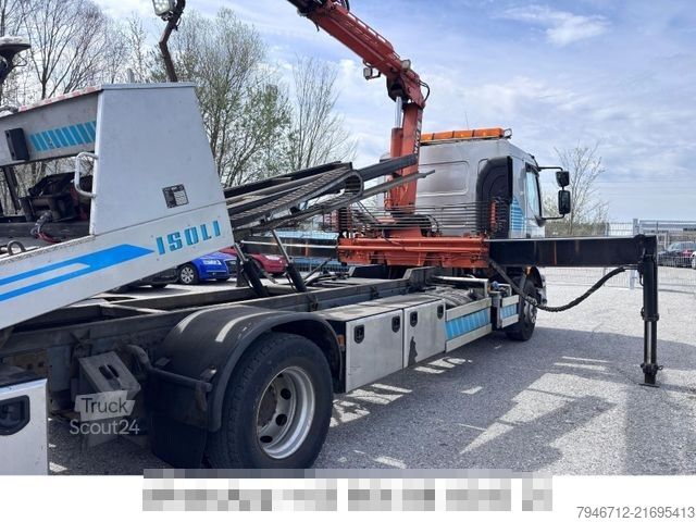 Abschleppwagen VOLVO FL 280 Abschlepp+Kran Schiebeplateau-Seilwinde