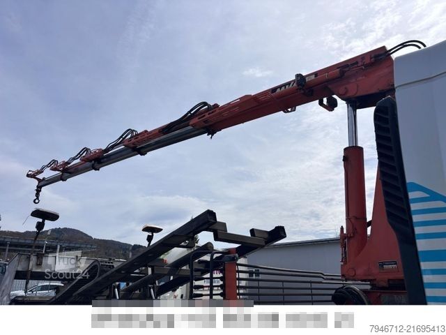 Abschleppwagen VOLVO FL 280 Abschlepp+Kran Schiebeplateau-Seilwinde