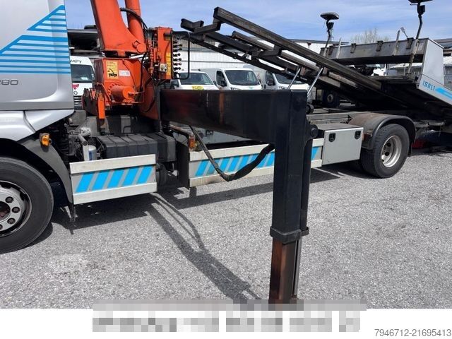 Abschleppwagen VOLVO FL 280 Abschlepp+Kran Schiebeplateau-Seilwinde