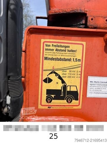 Abschleppwagen VOLVO FL 280 Abschlepp+Kran Schiebeplateau-Seilwinde