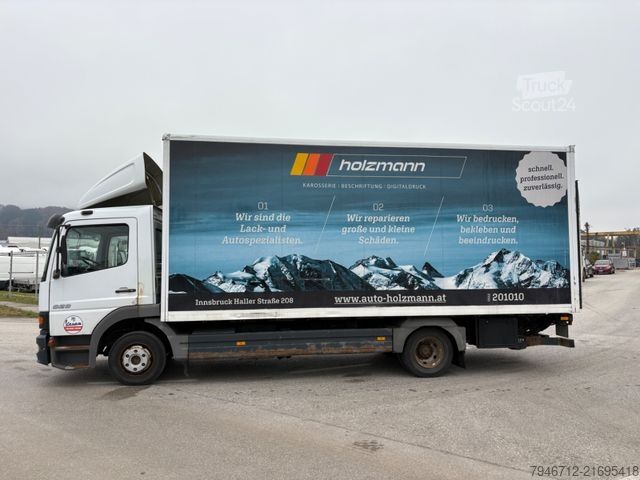 Autocamion cu caroserie tip cutie MERCEDES-BENZ 823 L Koffer LBW 395.000 Km *2005*