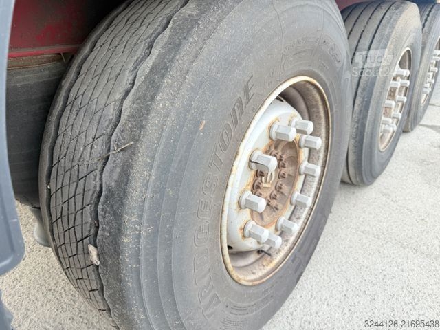 Semi-remorque pour boissons KRONE Getränke/CodeXL/Schiebeplane-Edscha/Liftachse/