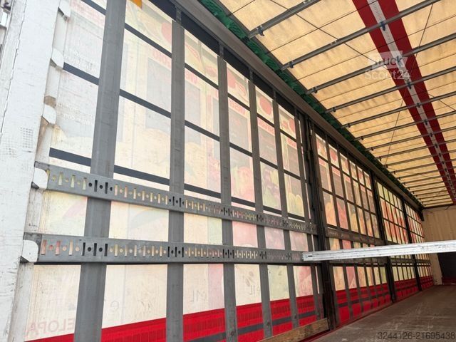 Semi-remorque pour boissons KRONE Getränke/CodeXL/Schiebeplane-Edscha/Liftachse/