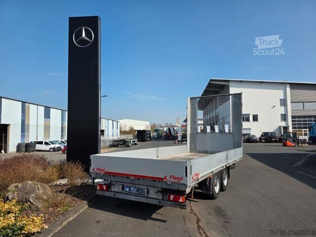 Zwiastun platformy Fliegl TPS 119 GFA-Achsen Auffahrrampen Knorr ABS