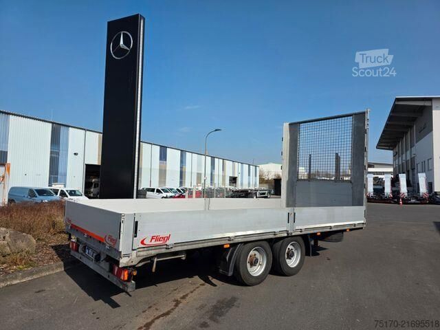 Zwiastun platformy Fliegl TPS 119 GFA-Achsen Auffahrrampen Knorr ABS