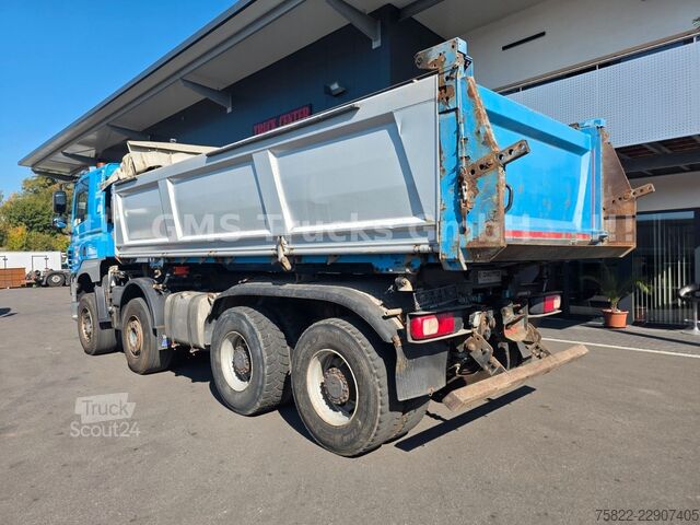 Camion benne DAF CF 460 / 8X4 / BORDMATIK / Ret / Plane