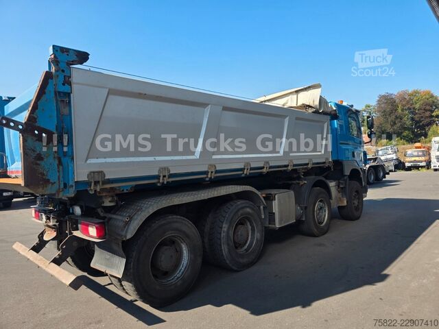 Camion-benne tricar DAF CF 460 / 8X4 / BORDMATIK / Ret / Plane