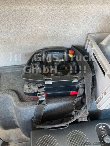 Autocarro con cassone fisso MAN TGS 26.480 / 19m Kran Palfinger PK 18502 FUNK