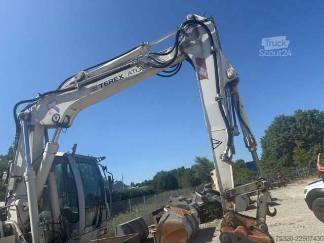 Pelle sur pneus ATLAS Terex 1605