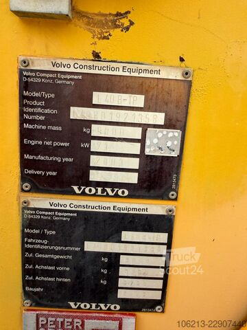 جرافة ذات عجلات VOLVO L 40 B-TP