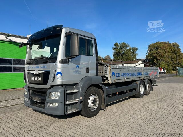 Platforminis sunkvežimis MAN TGS 26.320 / 6x2-4 / Lift Lenkachse / Euro 6