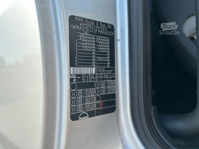 Platforminis sunkvežimis MAN TGS 26.320 / 6x2-4 / Lift Lenkachse / Euro 6