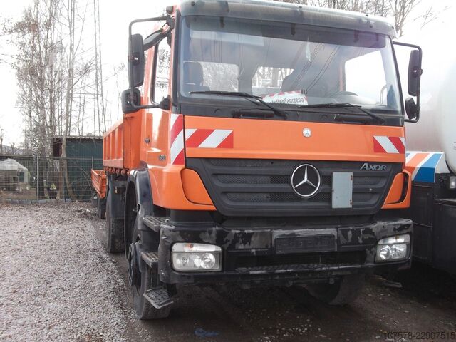 Camión volquete MERCEDES-BENZ AXOR 1828 Kipper KRAN+ANH Kipper