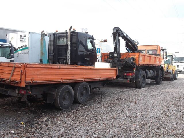 Camión volquete MERCEDES-BENZ AXOR 1828 Kipper KRAN+ANH Kipper