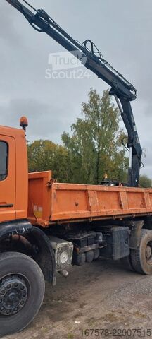 Damperli kamyon MERCEDES-BENZ AXOR 1828 Kipper KRAN+ANH Kipper