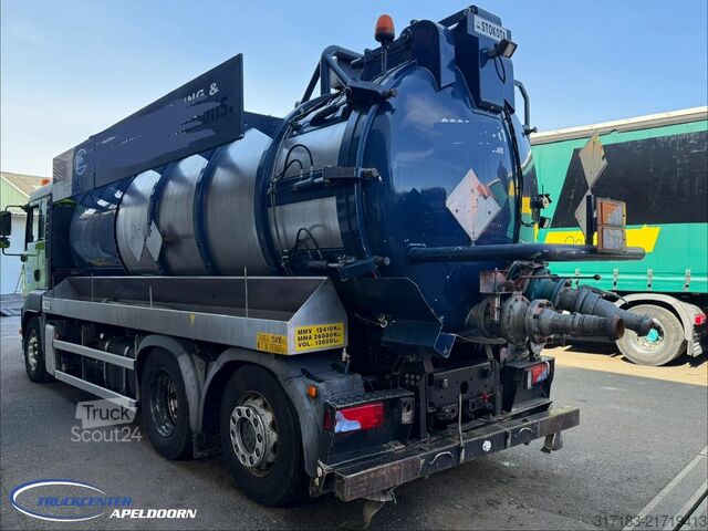 Sugekøretøj MAN TGS 26.320 Stokota RVS tank, Handgeschakeld