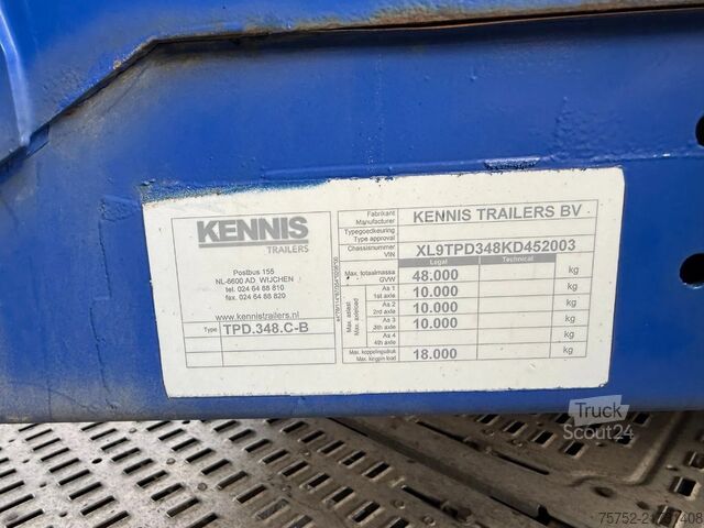 Plateau de chargement Kennis TPD.348.C-B Liftas 2x Stuuras Kennis type R14/6...