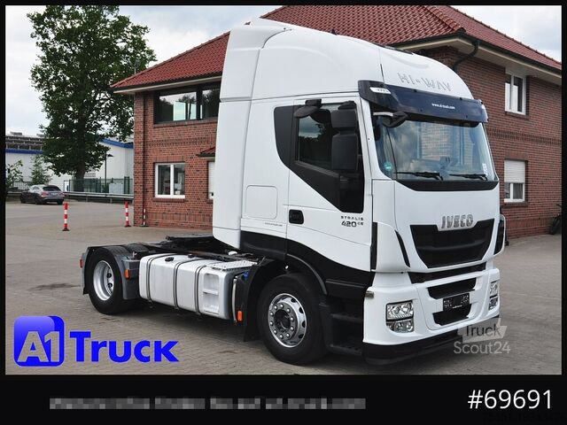 Standart traktör üni̇tesi̇ IVECO Stralis 420, ZF-Intarder 2x Tank,