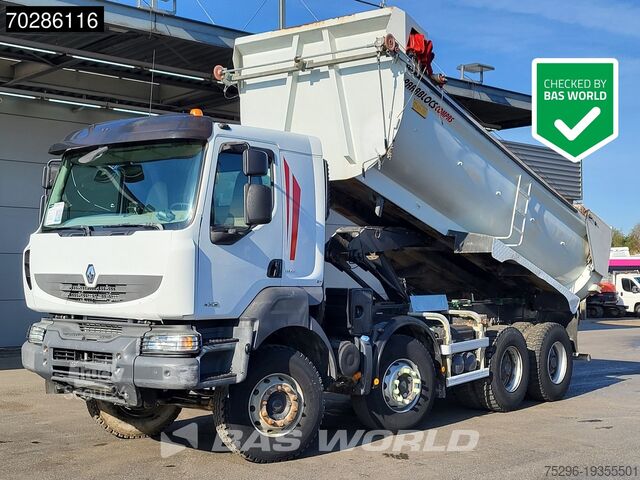 Benne Renault Kerax 430 8X4 16m3 tipper Retarder Big-Axle ste...